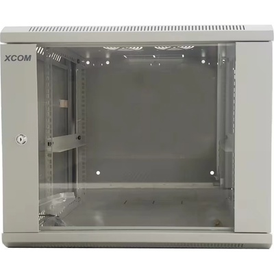 Екском Комуникационен Шкаф 9U 600x450мм W600/D450/H370, RAL7035 (RACK 9U 600х450 RAL7035)