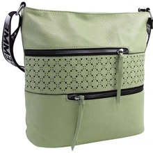 Rosy bag dámská crossbody kabelka XH5064 pistáciově zelená