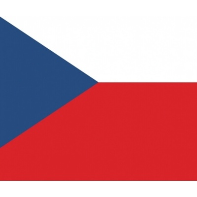 Bina Podtácek papierový vlajka Česká republika 8,5x8,5 cm 1 ks