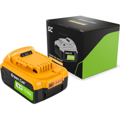 Baterie Green Cell PTDW18V5 Dewalt DCB180/DCB181/DCB182/DCB183/DCB184/DCB185/DCB187/DCB189/DCB200/DCB201/DCB203/DCB204/DCB205/DCB206 18V 5000mAh Li-ion - neoriginální