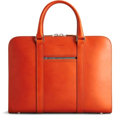 Carl Friedrik Palissy Briefcase Cognac/Grey