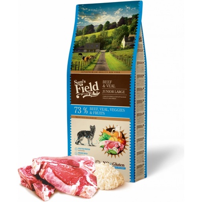 Sam's Field Gluten Free Junior Large Beef & Veal 13 kg