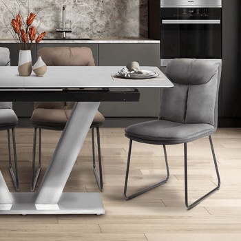 Carmen Трапезен стол brent - бежов sf 2 (3532089_2)