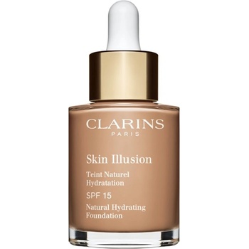 Clarins Skin Illusion Natural Hydrating SPF15 hydratační make-up s uv filtrem 112 Amber 30 ml
