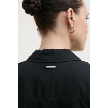 Calvin Klein Рокля с лен Calvin Klein (K20K208382)