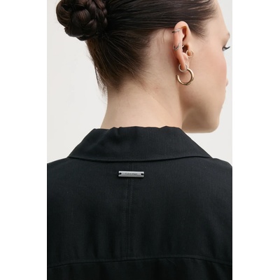 Calvin Klein Рокля с лен Calvin Klein (K20K208382)