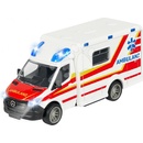 Majorette Autíčko sanitka Mercedes-Benz Sprinter Ambulance so zvukom a svetlom 15 cm