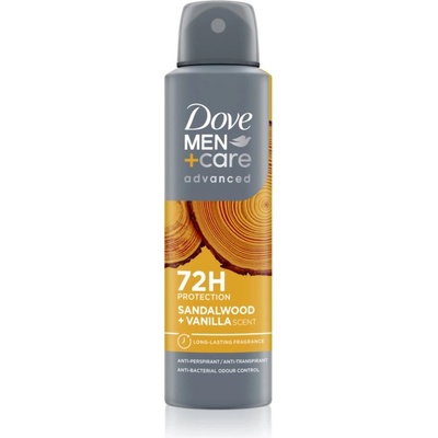 Dove Men+Care Advanced Sandalwood & Vanilla освежаващ дезодорант за мъже Sandalwood&Vanilla 150ml