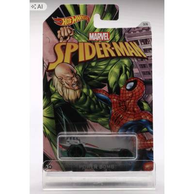Mattel Hot Wheels Power Bomb Spider Man 1:64