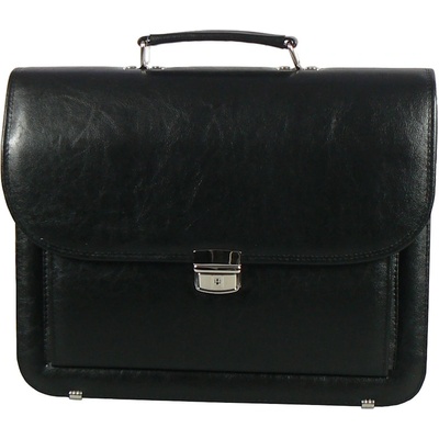 REAbags aktovka 7416 černá/nikl 15l