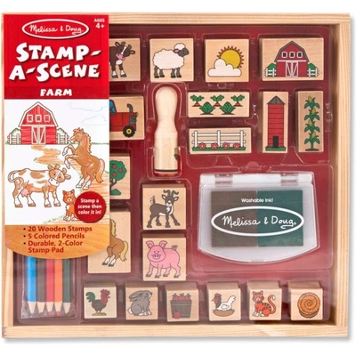 Творчески комплект печати - Ферма - Melissa & Doug