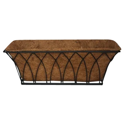 HORECANO Кокосово сандъче ПРАВОЪГЪЛНО 46*20*15см(cgf0414-18) (019795)