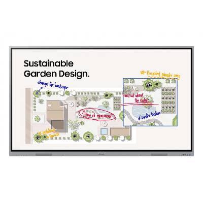 WE86FX Интерактивна бяла дъска 2, 18 м (86") 3840 x 2160 пиксела Сив HDMI (LH86WEFWLGCXEN)