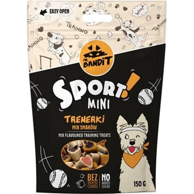 Maškrta Mr. Bandit sport mini mix flavour training treats 150 g