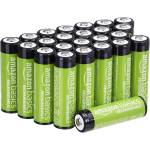 Amazon 24-Pack Rechargeable AA NiMH Batteries, 2000 mAh, 1.2 V, up to 1000x rechargeable, pre-charged - 210AAHCB (210AAHCB)