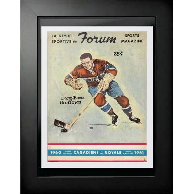 Mustang Obraz v rámu Montreal Canadiens NHL Program Cover Forum Sports Magazine Boom Geoffrion – Hledejceny.cz