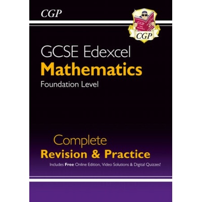 New GCSE Maths Edexcel Complete Revision & Practice: Foundation inc Online Ed, Videos & Quizzes - CGP Books