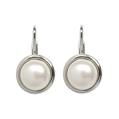 INFINITYSILVER Stříbrné náušnice perly SISI 436889