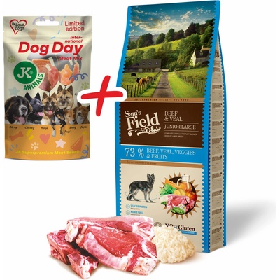 Sam's Field Gluten Free Junior Large Beef & Veal 13 kg