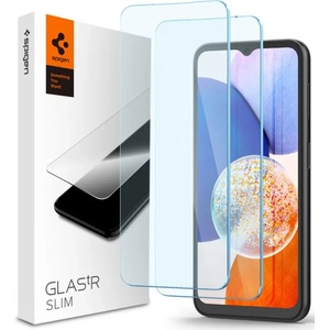 Spigen glas. tr slim 2-pack galaxy a14 5g ПРОЗРАЧЕН (agl05971)