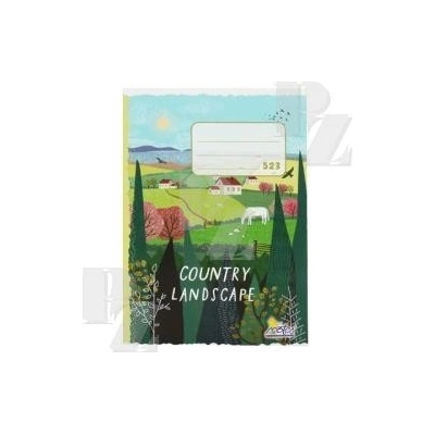 Notes Školní sešit 523 linkovaný mix