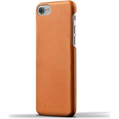 Mujjo Leather Case - кожен (естествена кожа) кейс за iPhone 8, iPhone 7 (кафяв)