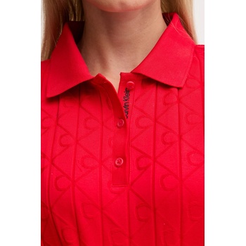 Calvin Klein Памучна рокля Calvin Klein Jeans (LV047D228G)