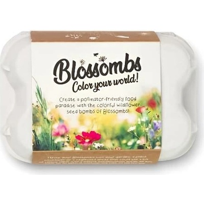 Blossombs Semínkové bomby Dárkový box na vajíčka 6 ks