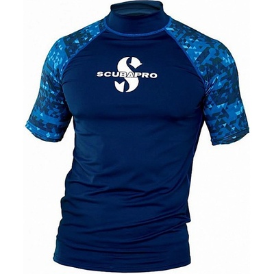 Scubapro RASH GUARD AEGEAN UPF50, krátky rukáv - pánske