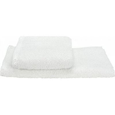 A&R Savý froté ručník na obličej z turecké bavlny 500 g/m Bílá 30 x 30 cm