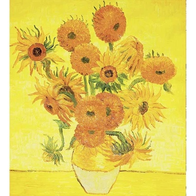 Dimex MS-3-0252 vliesová fototapeta na zeď Slunečnice od Vincenta van Gogha rozměry 225 x 250 cm