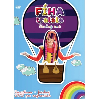 Fíha Tralala Farebný svet DVD s pesničkami