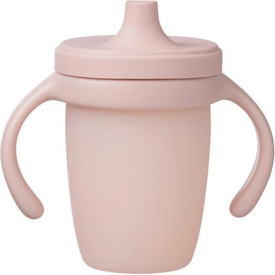 b.box silikon hrnček s náustkom 240 ml ružová