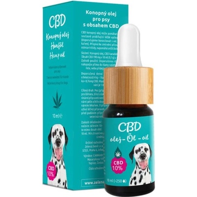 CBD olej pro zvířata 10% 10 ml