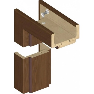 Vasco Doors Falcová obložková zárubeň fóliovaná 60-90 Bílá – Zbozi.Blesk.cz