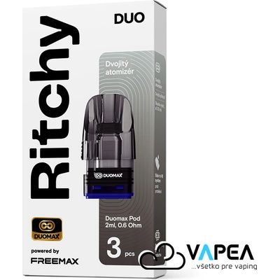 Ritchy DUO DUOMAX Pod Cartridge 0,6 Ohm 3ks