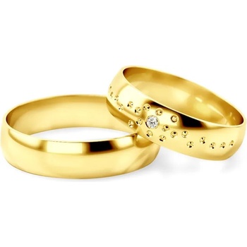 Image 1 of SAVICKI Сватбени халки: злато, кръгли 5 мм