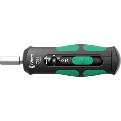 Wera Momentový šroubovák 7515 Kraftform Safe-Torque Speed, 2-6 Nm, 1/4"" – Sleviste.cz