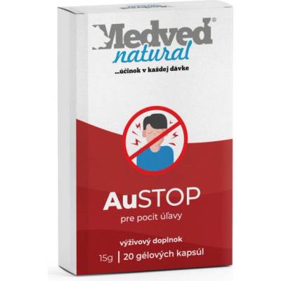 Medveď natural AuSTOP 20 kapslí