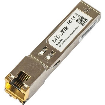 MikroTik Мрежов комутационен модул Mikrotik S-RJ01, 1.25Gbps (MIKROTIK-SFP-S-RJ01)