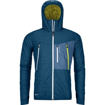 Ortovox Swisswool Piz Boe Jacket M petrol blue – Zboží Mobilmania