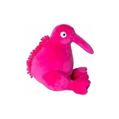 Kiwi plyšový růžový pískací 16 cm