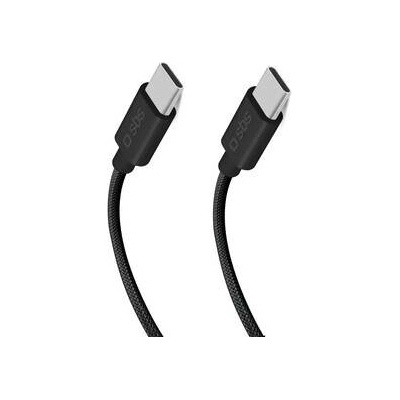SBS TECABLETISSUETCC32K USB-C/USB-C 1,5m černý