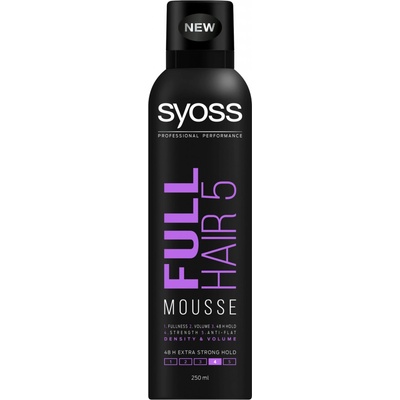 Syoss Full Hair 5 pěnové tužidlo 4 extra silná fixace 250 ml – Zbozi.Blesk.cz