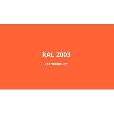 Rokospol Rokosil akryl RK 300 5 kg Oranžová pastelová