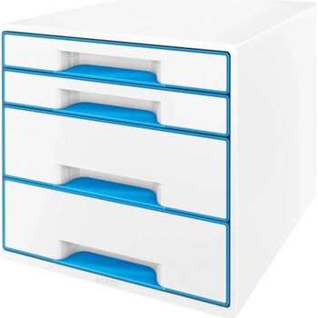 Leitz WOW Cube 5213 5213-20-36 box so zásuvkami 4 x DIN A4 zásuviek 4 biela 5213-20-36