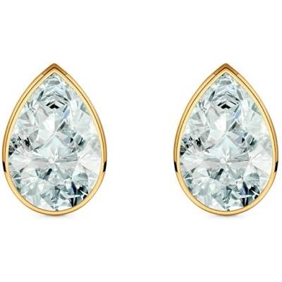 SAVICKI Náušnice Pure: žlté zlato, laboratórne diamanty PURE-K-PE-050-LAB-Z