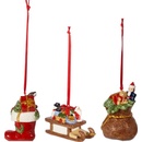 Villeroy & Boch Nostalgic Ornaments vianočná závesná dekorácia lesné zvieratká 3 ks 14-8331-6689