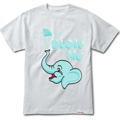 Diamond tričko Blow Me S/S Tee White