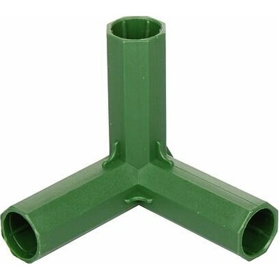 Pipe Buckle Corner spojka pre záhradné tyče priemer 16 mm - 16 mm